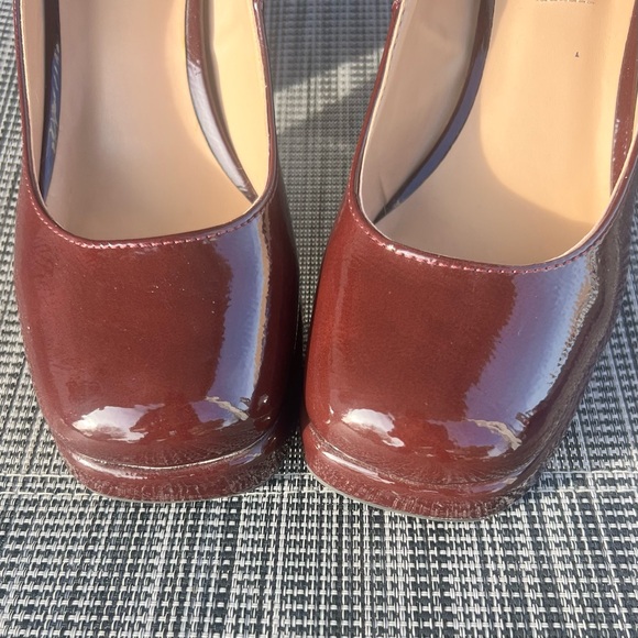 Steve Madden Tiffane Shoes Burgundy Size 7 NWOT - Picture 4 of 10